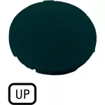 M22-XD-S-GB3 Wkładka przycisku, płaska czarna,z opis