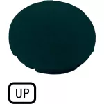 M22-XD-S-GB3 Wkładka przycisku, płaska czarna,z opis