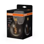 Lampa VINTAGE 1906 CL GLOBE125 Filament szkło przezroczyste SMOKE 15 non-dim 5W 818 E27