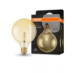 Lampa VINTAGE 1906 dim CL GLOBE125 Filament szkło przezroczyste GOLD 55 dim 7W 825 E27