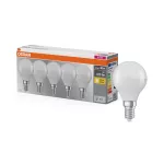 Lampa LED BASE Classic P40 4,9W/827 230V plastik E14 FS5 OSRAM