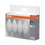 Lampa LED BASE Classic B40 4,9W/840 230V plastik E14 FS4 OSRAM