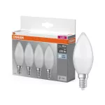 Lampa LED BASE Classic B40 4,9W/840 230V plastik E14 FS4 OSRAM