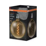 Lampa VINTAGE 1906 dim CL GLOBE200 Filament szkło przezroczyste GOLD 28 dim 5W 820 E27