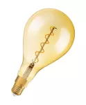 Lampa VINTAGE 1906 CL A160 Filament szkło przezroczyste GOLD 28 dim 5W 820 E27