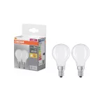 Lampa LED BASE Classic P40 4W/827 230V szkło matowe E14 FS2 OSRAM
