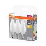 Lampa LED BASE Classic B40 4W/827 230V szkło matowe E14 FS3 OSRAM