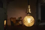 Lampa VINTAGE 1906 CL PINECONE Filament szkło przezroczyste GOLD 40 non-dim 4,5W 825 E27
