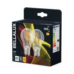 Lampa BELLALUX® CLA 6.5W 827 Clear E27