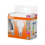 Lampa LED Retrofit RGBW lamps with remote control 9.4W 827 Frosted E27