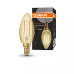 Lampa VINTAGE 1906 CL BW Filament szkło przezroczyste GOLD 12 non-dim 1,5W 824 E14