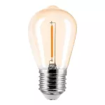 ORO AMBER E27 ST45 1W WW Lampa LED