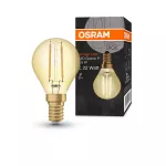 Lampa VINTAGE 1906 CL P Filament szkło przezroczyste GOLD 22 non-dim 2,5W 824 E14