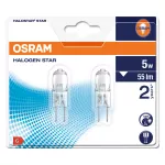 Niskonapięciowe żarówki halogenowe z trzonkiem kołkowym HALOSTAR® STAR 5 W 12 V G4