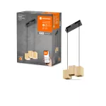 Oprawa Smart+ Decor Wood pendant TW bk and wood