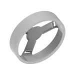 Ramka do oprawy DOWNLIGHT IP44 DN 215 WT