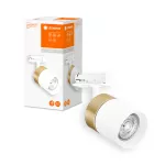 Oprawa TRACKLIGHT SPOT CYLINDER GOLD GU10 White