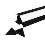 ORO PROFIL UNI COR BLACK 1M S SET PROFIL