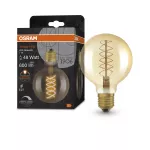 Lampa VINTAGE 1906 GOLD 95 dim 7W/822 230V szkło przezroczyste E27