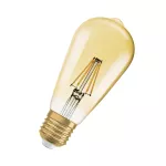 Lampa VINTAGE 1906 dim Classic Edison Filament szkło przezroczyste GOLD 55 DIM 6.5W/824 E27 LEDVANCE