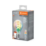 Lampa LED SMART+ WiFi CLASSIC A Filament szkło przezroczyste 40 4.8W/DIM E27