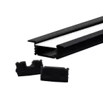 ORO PROFIL UNI IN BLACK 1M S SET PROFIL