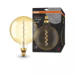 Lampa VINTAGE 1906 GOLD 200 dim 4,8W/822 szkło przezroczyste E27