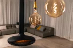 Lampa VINTAGE 1906 GOLD 200 dim 4,8W/822 szkło przezroczyste E27