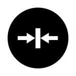 M22-XD-S-X14 Wkładka przycisku, płaska czarna,z opis