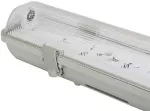 HEDA Oprawa hermetyczna na tuby LED 1xT8 120cm IP66 z odbłyśnikiem