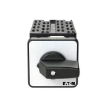 T0-8-8372/E Przełącznik zasilania, Styki: 16, 20 A, tabliczka: 1-2, 90 °, bez samopowrotu, montaż natablicowy, pokrętło czarne bez możliwości blokady