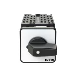 T0-8-8372/E Przełącznik zasilania, Styki: 16, 20 A, tabliczka: 1-2, 90 °, bez samopowrotu, montaż natablicowy, pokrętło czarne bez możliwości blokady