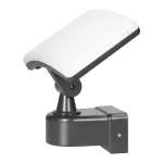 TOS LED 30W naświetlacz ogrodowy LED, 2200lm, IP65, 4000K, PC, szary