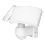 TOS DUO LED 2x20W podwójny naświetlacz ogrodowy z PIR, 2x1600lm, IP65, 4000K, PC, biały