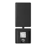 ENID LED 10W, oprawa ogrodowa z czujnikiem ruchu PIR, 800lm, IP65, 4000K, czarna