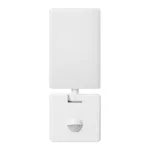 ENID LED 10W, oprawa ogrodowa z czujnikiem ruchu PIR, 800lm, IP65, 4000K, biała