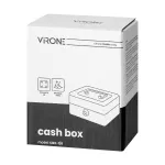 Kasetka na gotówkę, mała, wymiary: 152 x 118 x 80 mm