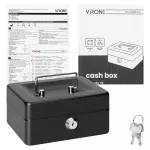 Kasetka na gotówkę, mała, wymiary: 152 x 118 x 80 mm