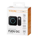 FUDU DC , dzwonek bezprzewodowy bateryjny, learning system, 36 dźwięków, 180m, czarny