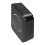 FUDU DC , dzwonek bezprzewodowy bateryjny, learning system, 36 dźwięków, 180m, czarny