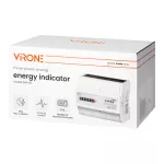 3-fazowy analogowy wskaźnik zużycia energii elektrycznej, 100A, 7 modułów, DIN TH-35mm