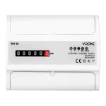 3-fazowy analogowy wskaźnik zużycia energii elektrycznej, 100A, 7 modułów, DIN TH-35mm