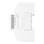 3-fazowy analogowy wskaźnik zużycia energii elektrycznej, 100A, 7 modułów, DIN TH-35mm