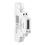 1-fazowy cyfrowy wskaźnik zużycia energii elektrycznej, 40A, 1 moduł, DIN TH-35mm
