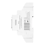 1-fazowy analogowy wskaźnik zużycia energii elektrycznej, 40A, 1 moduł, DIN TH-35mm