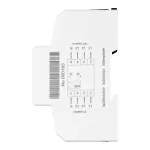 3-fazowy cyfrowy wskaźnik zużycia energii elektrycznej, 100A, 4 moduły, DIN TH-35mm