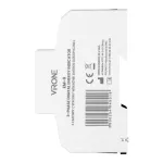 3-fazowy cyfrowy wskaźnik zużycia energii elektrycznej, 100A, 4 moduły, DIN TH-35mm