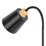 GRACE 1P, lampa podłogowa, E27, max. 18W, 160 cm, czarna