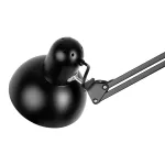 LUWES II, lampa podłogowa, E27, max. 18W, 182 cm, czarna