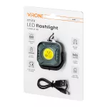 Mini latarka LED COB, 500lm, 1200mAh, CCT